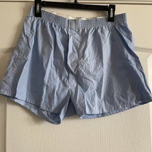 Vintage Cambridge Classics 100% Cotton Blue Boxers Size L NWT Made in USA